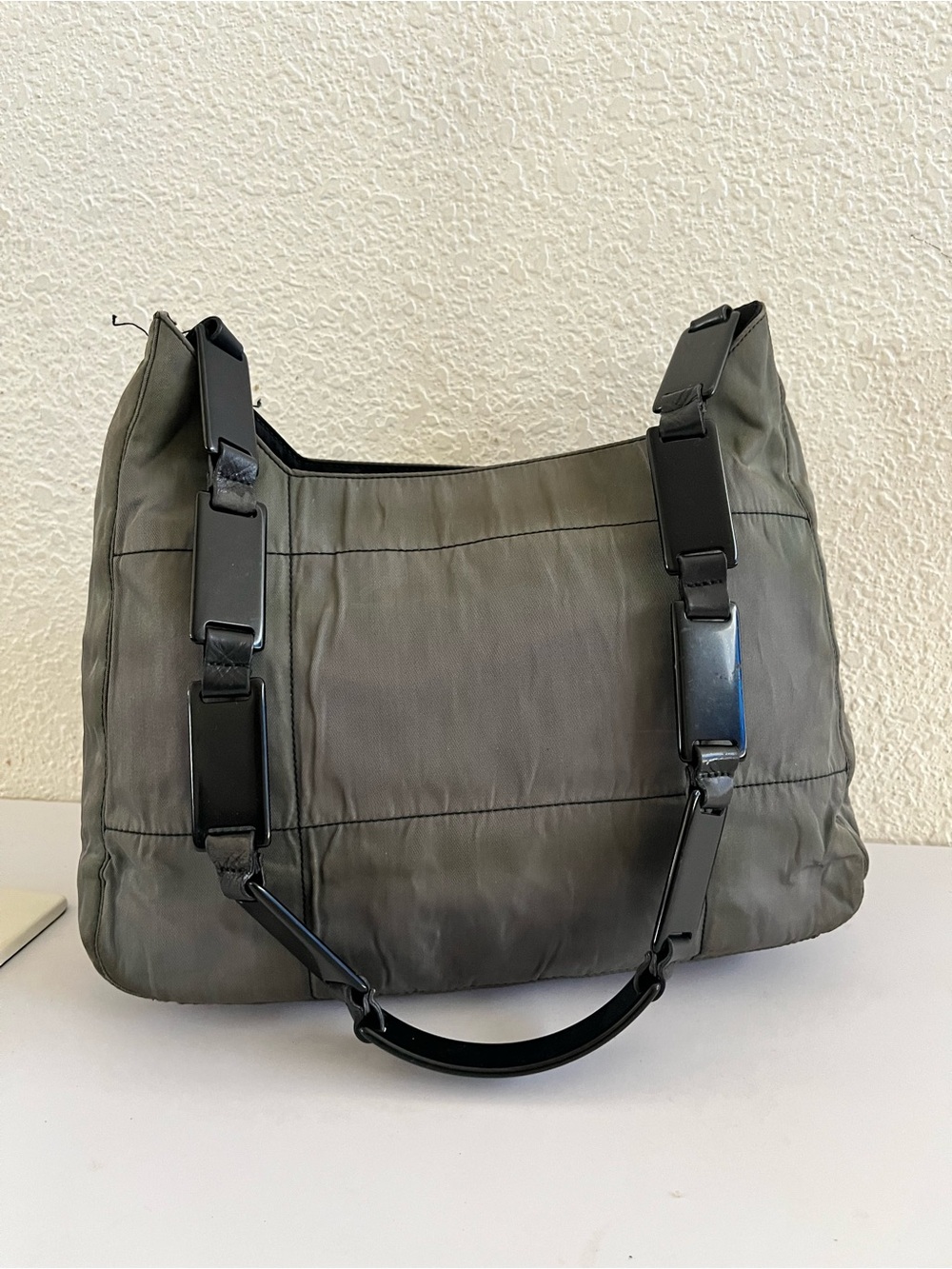 Prada vintage nylon  hobo bag